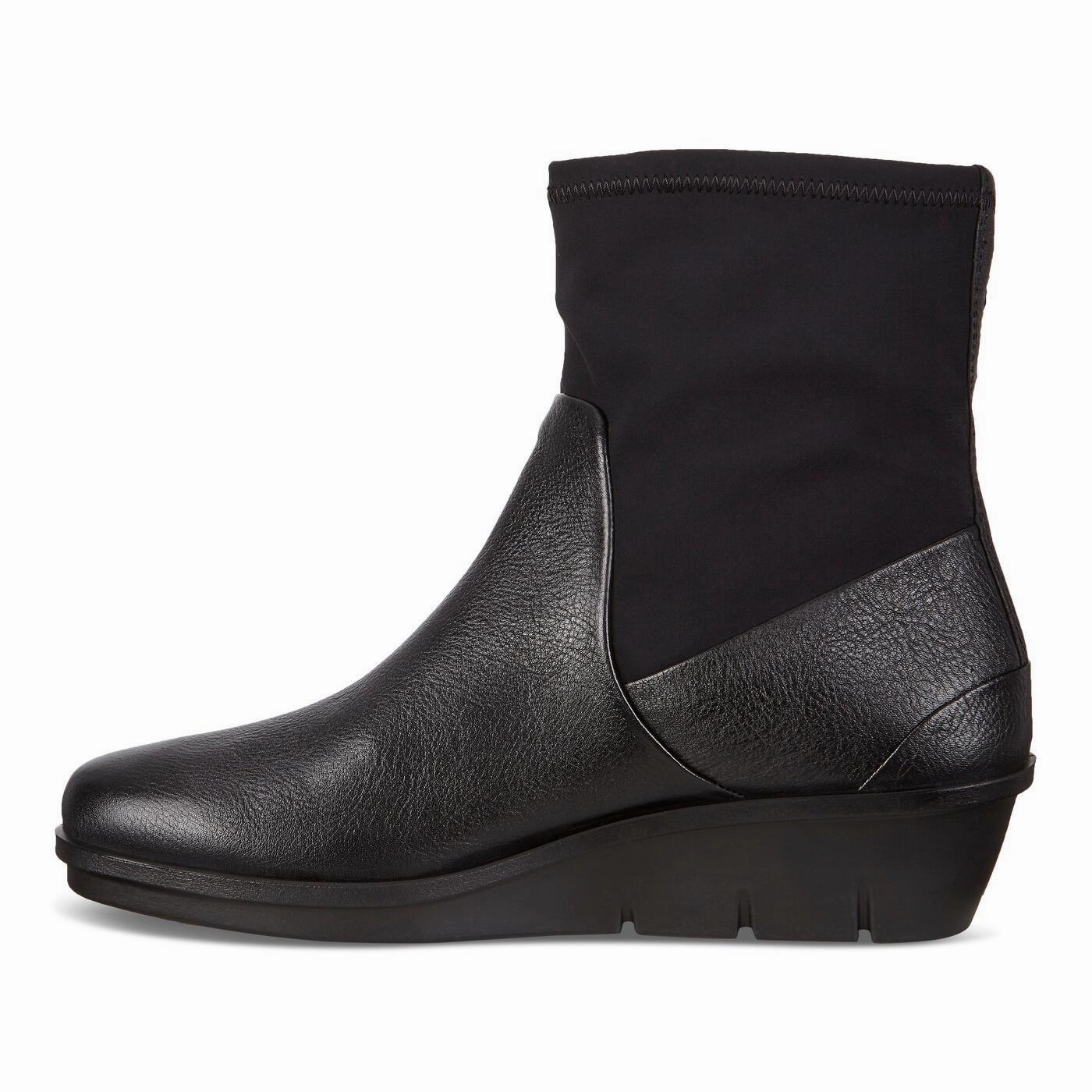 ECCO SKLYER GTX WEDGE BOOT BLACK - FINAL SALE! Ecco premium leather footwear