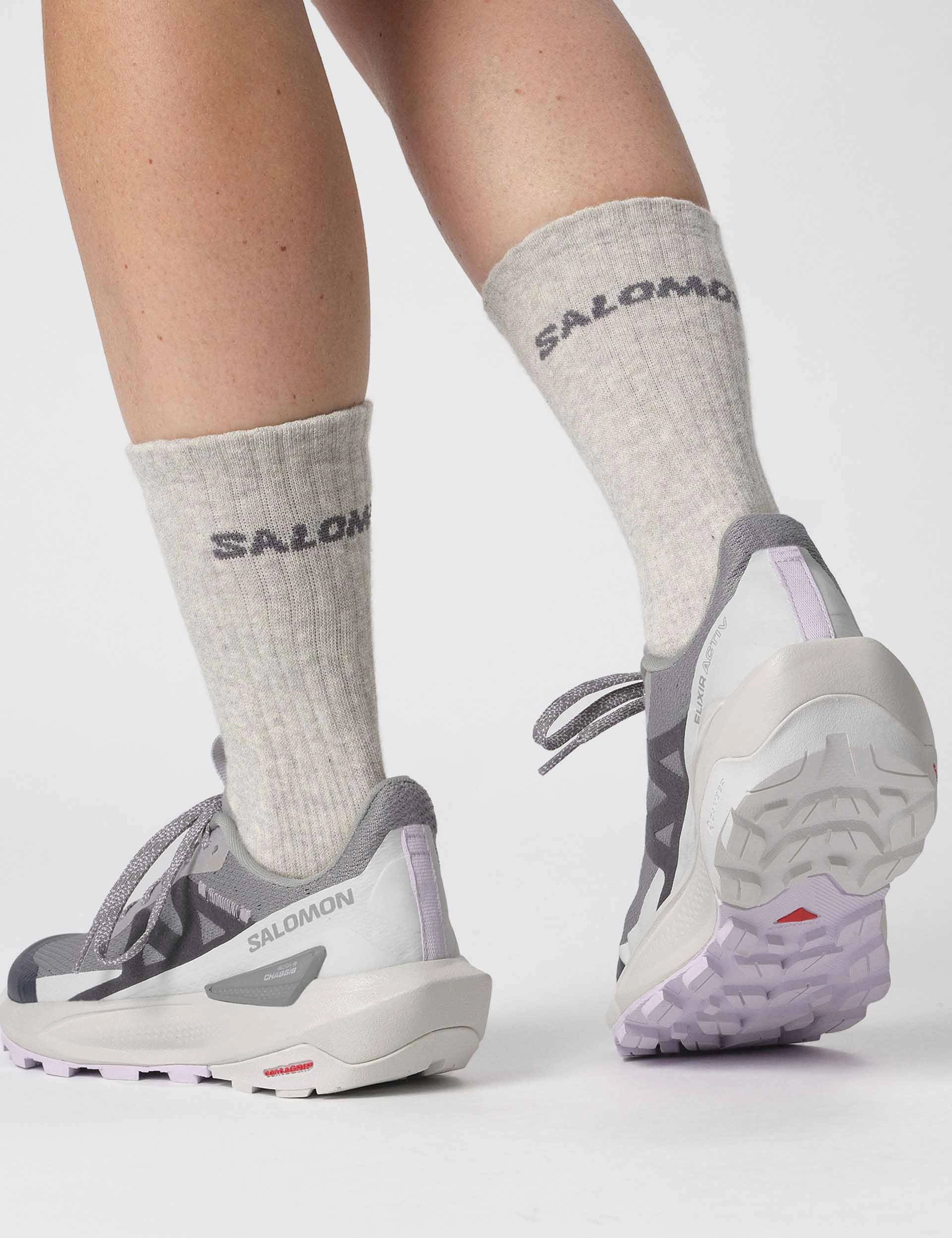 Elixir Activ - Sharkskin/Glacier Gray/Orchid Petal Salomon high-performance outdoor shoes