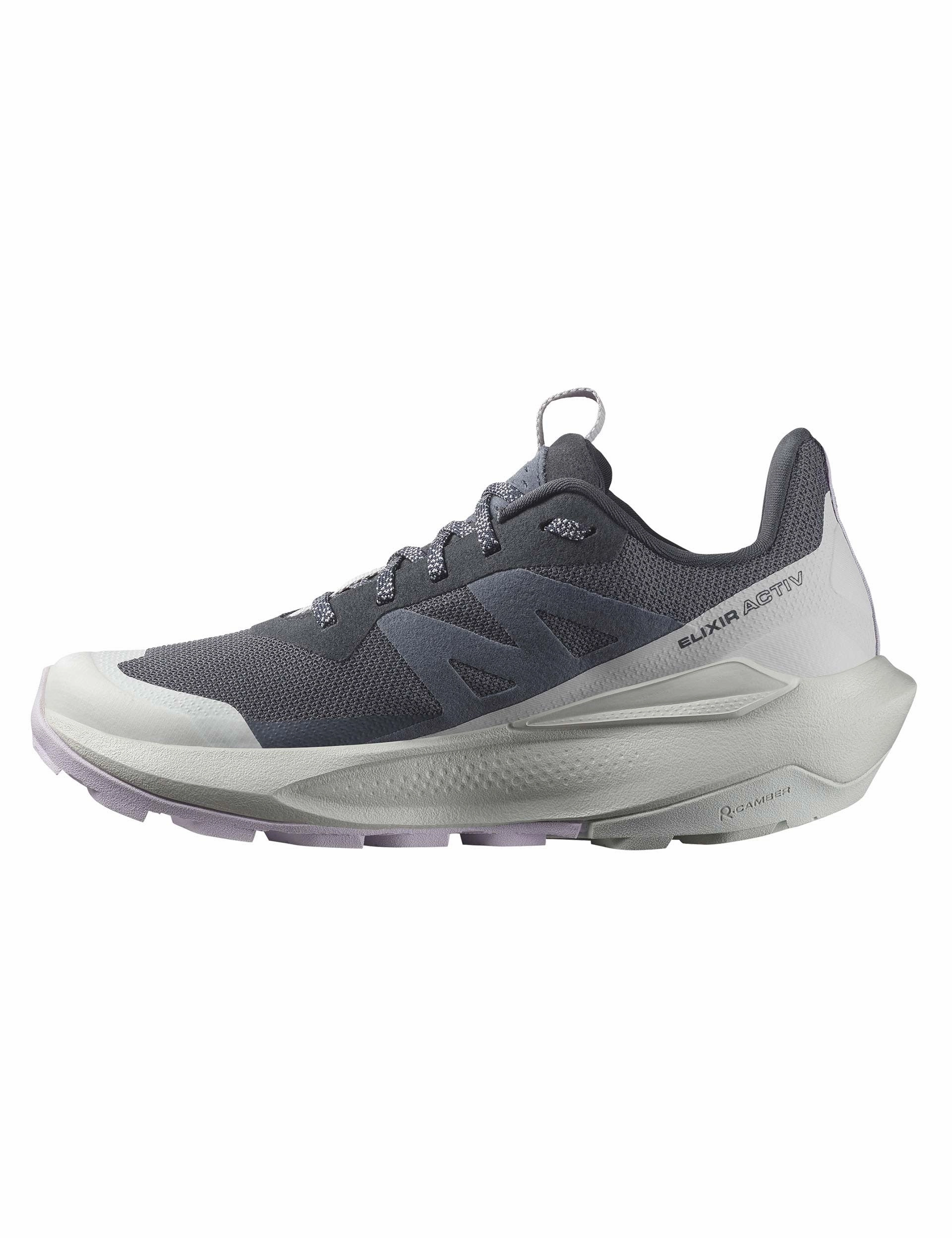 Elixir Activ Gore-Tex - India Ink/Glacier Gray/Orchid Petal Salomon high-performance outdoor shoes