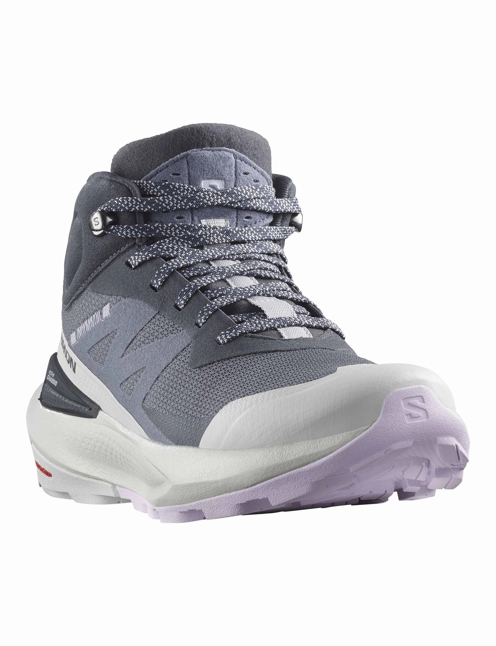 Elixir Activ Mid Gore-Tex - India Ink/Glacier Gray/Orchid Petal Salomon high-performance outdoor shoes