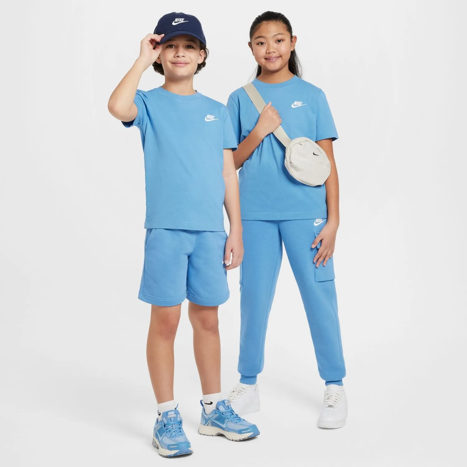 Embroidered Futura Tee - Youth Clothing_Nike