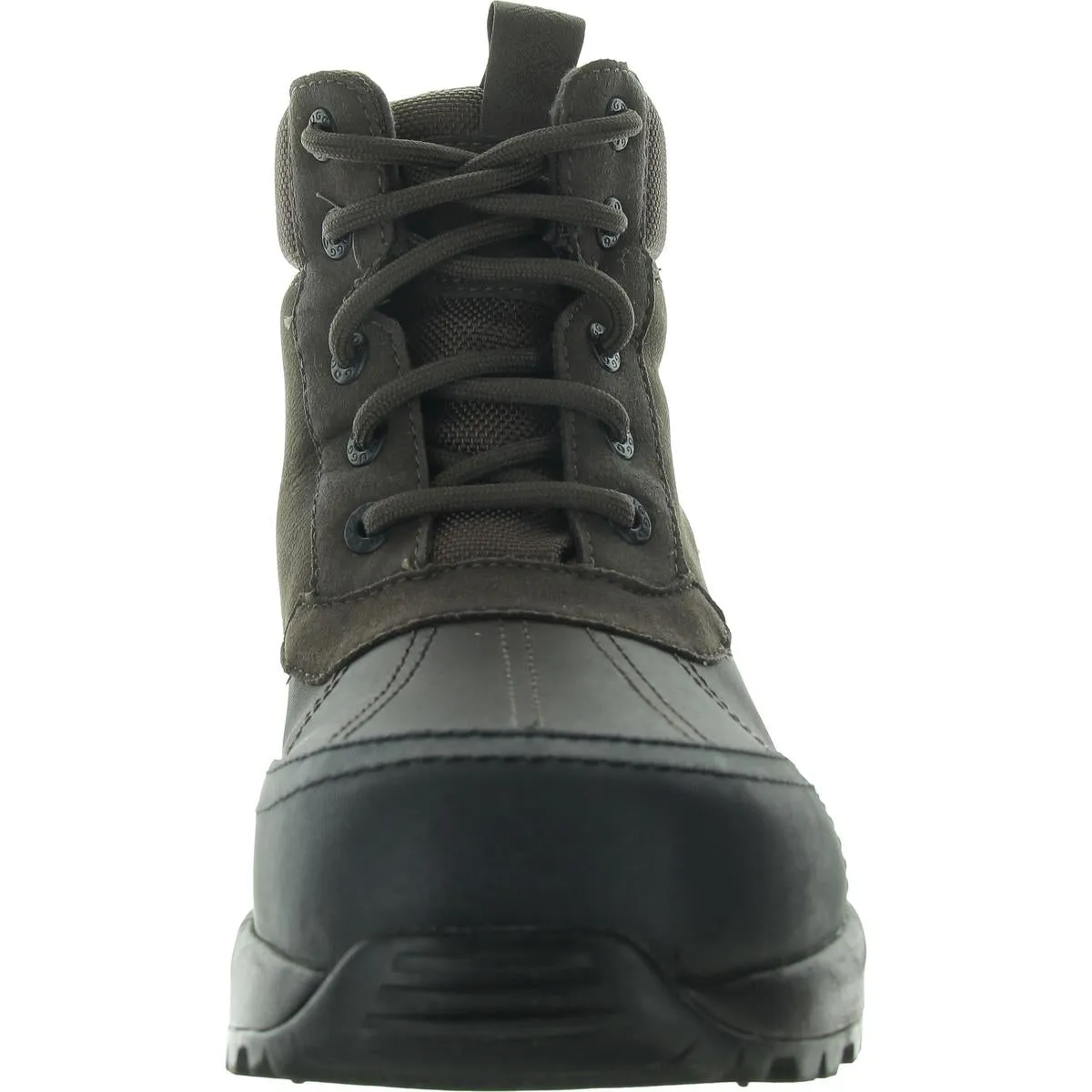 Emmett Duck Mens Lace-Up Leather Chukka Boots Ugg Shoes