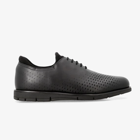 Fadano - Glides Hybrid Business Oxfords Black Fadano formal shoes with sleek leather design