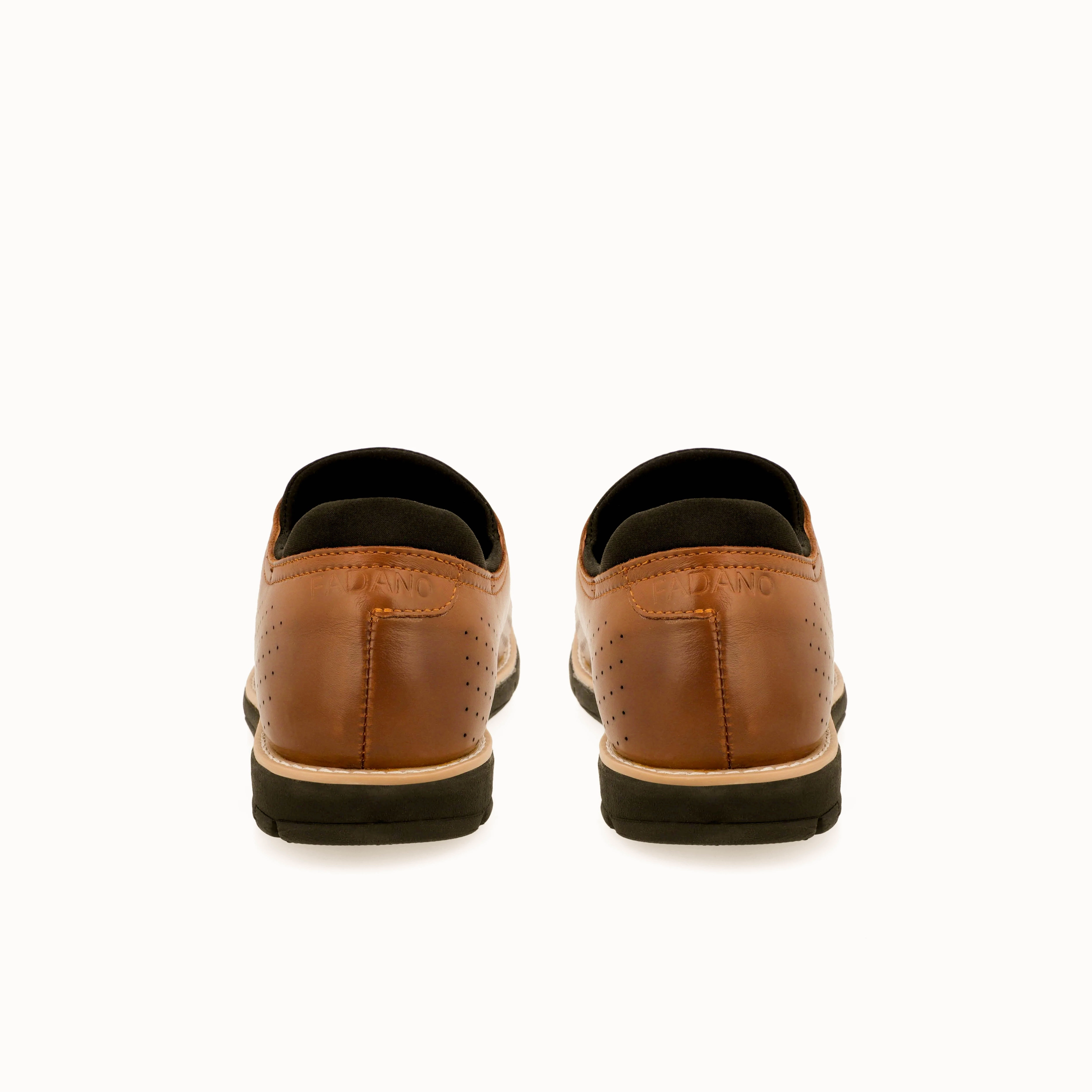 Fadano - Glides Hybrid Business Oxfords Brown Fadano trendy shoe designs