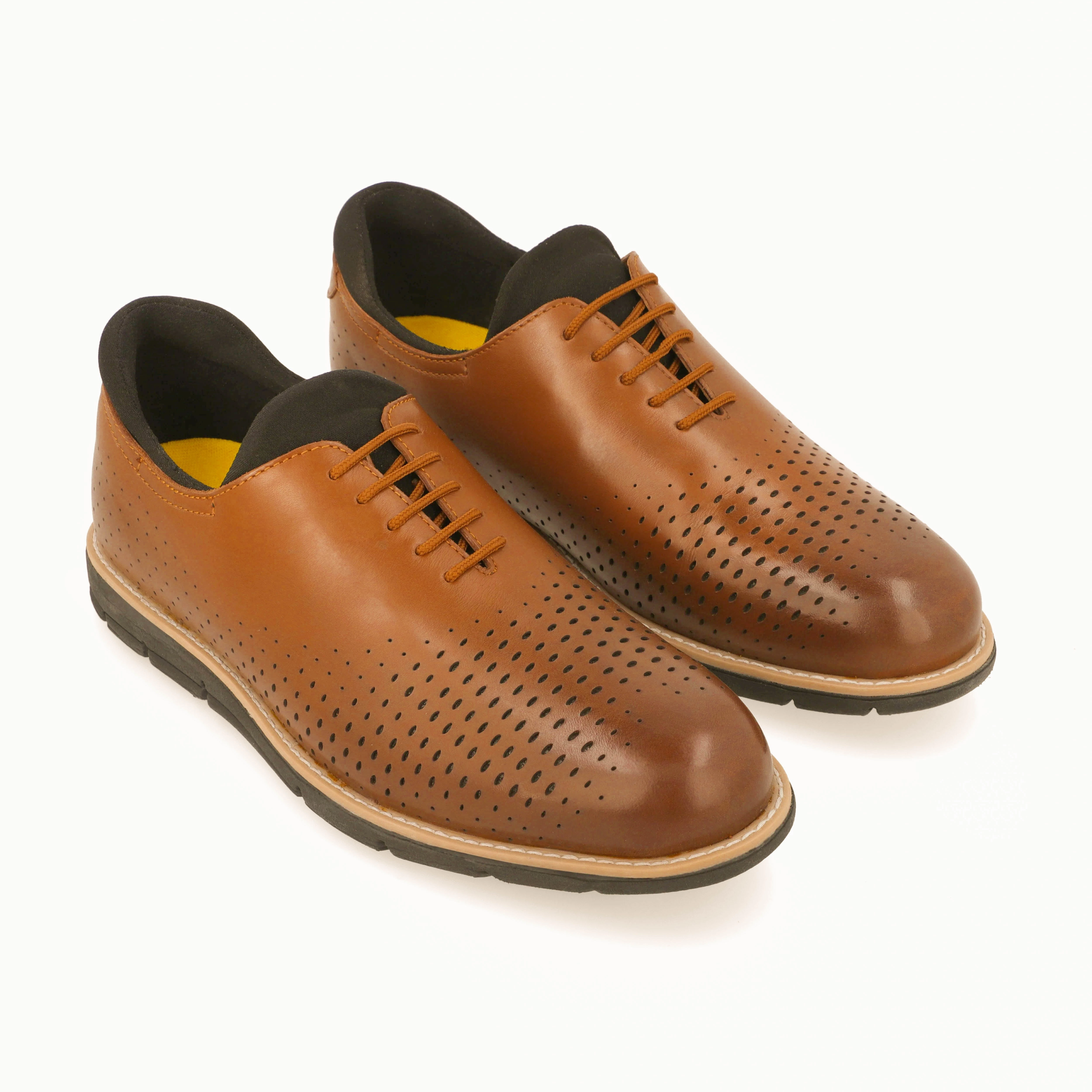 Fadano - Glides Hybrid Business Oxfords Brown Fadano trendy shoe designs