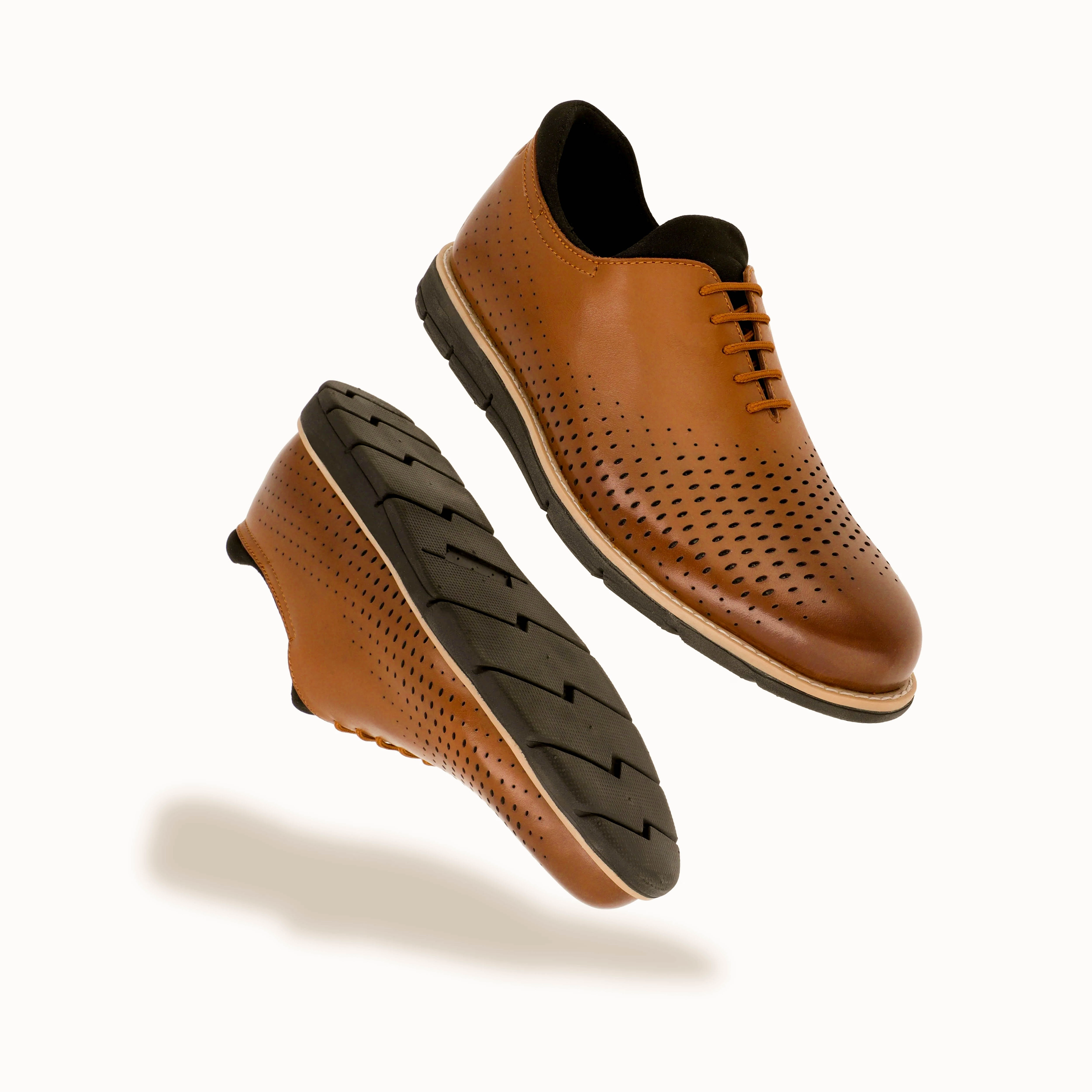 Fadano - Glides Hybrid Business Oxfords Brown Fadano trendy shoe designs