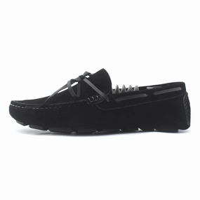 Fadano - Luxe Knot Loafers - Black Fadano formal shoes with sleek leather design