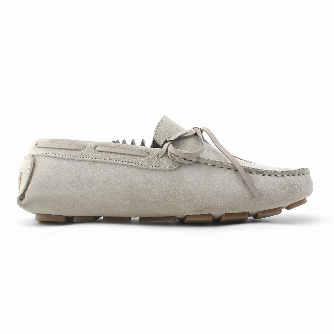 Fadano - Luxe Knot Loafers - Light Grey Fadano trendy shoe designs
