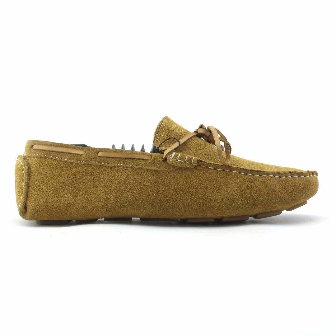Fadano - Luxe Knot Loafers - Mustard Fadano trendy shoe designs