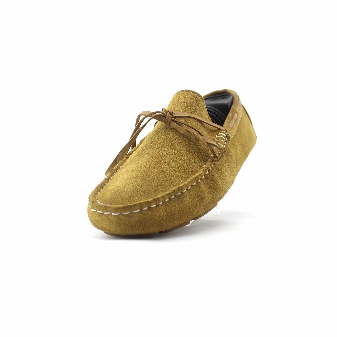 Fadano - Luxe Knot Loafers - Mustard Fadano trendy shoe designs