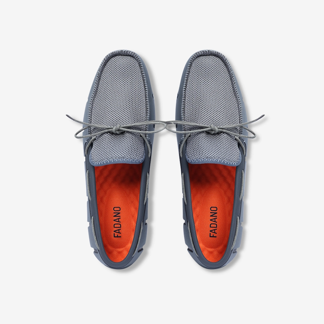 Fadano - Polaris Knot Loafers - Grey Fadano trendy shoe designs