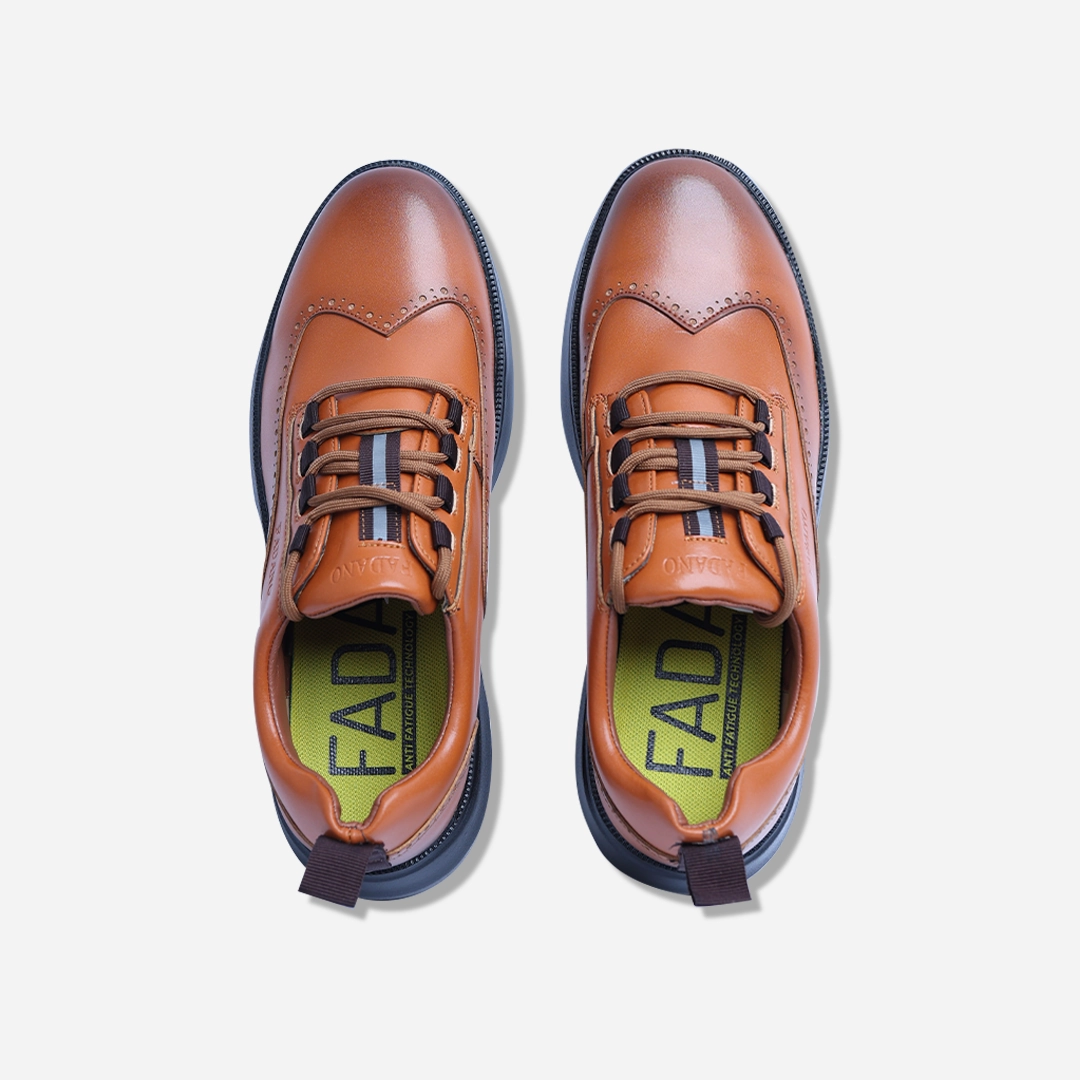 Fadano - Quantum Strides - Brown/black Fadano trendy shoe designs