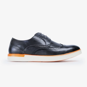 Fadano - Titan - Black Fadano formal shoes with sleek leather design