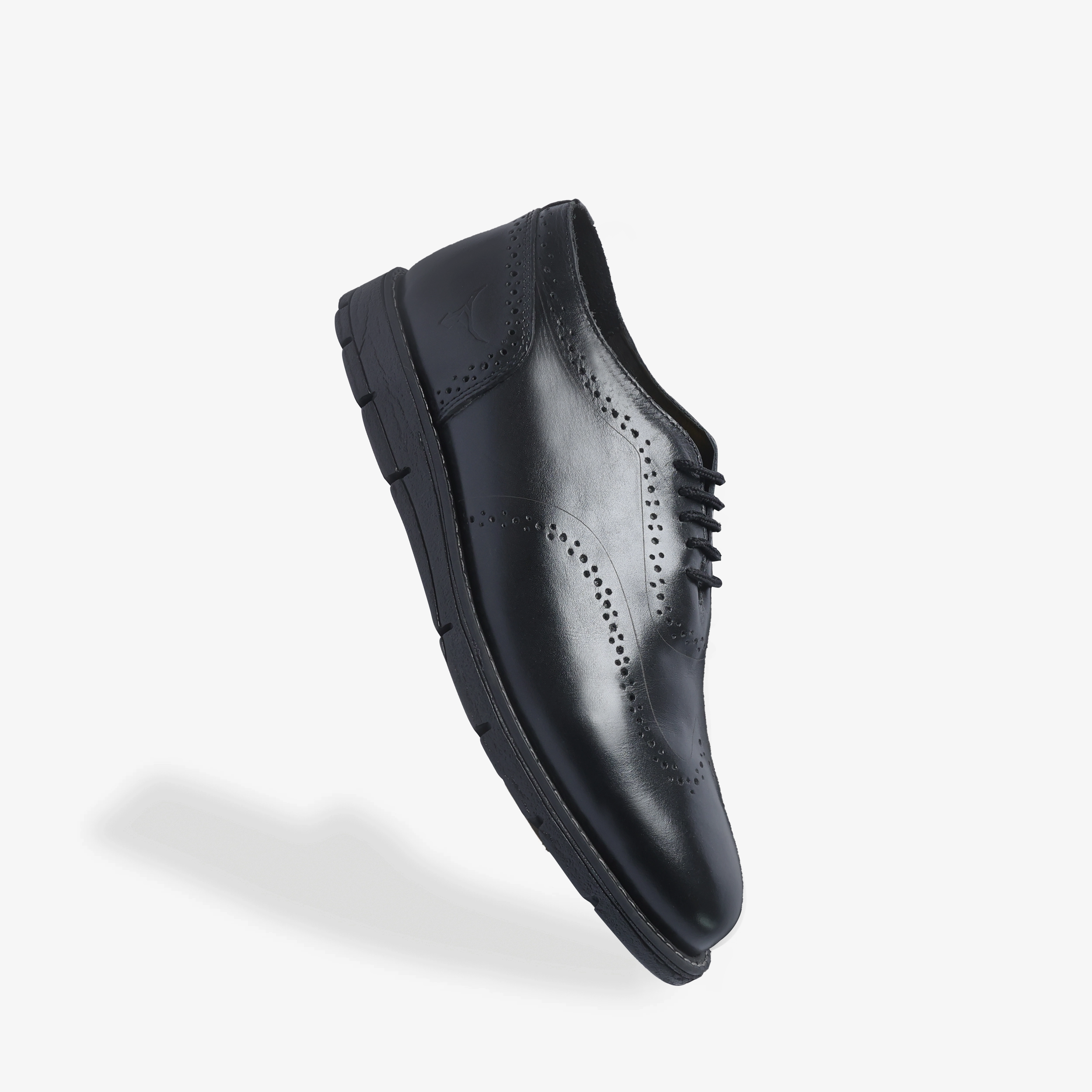 Fadano - VentureFlex Men's Wingtip Oxfords Black / Black Fadano trendy shoe designs