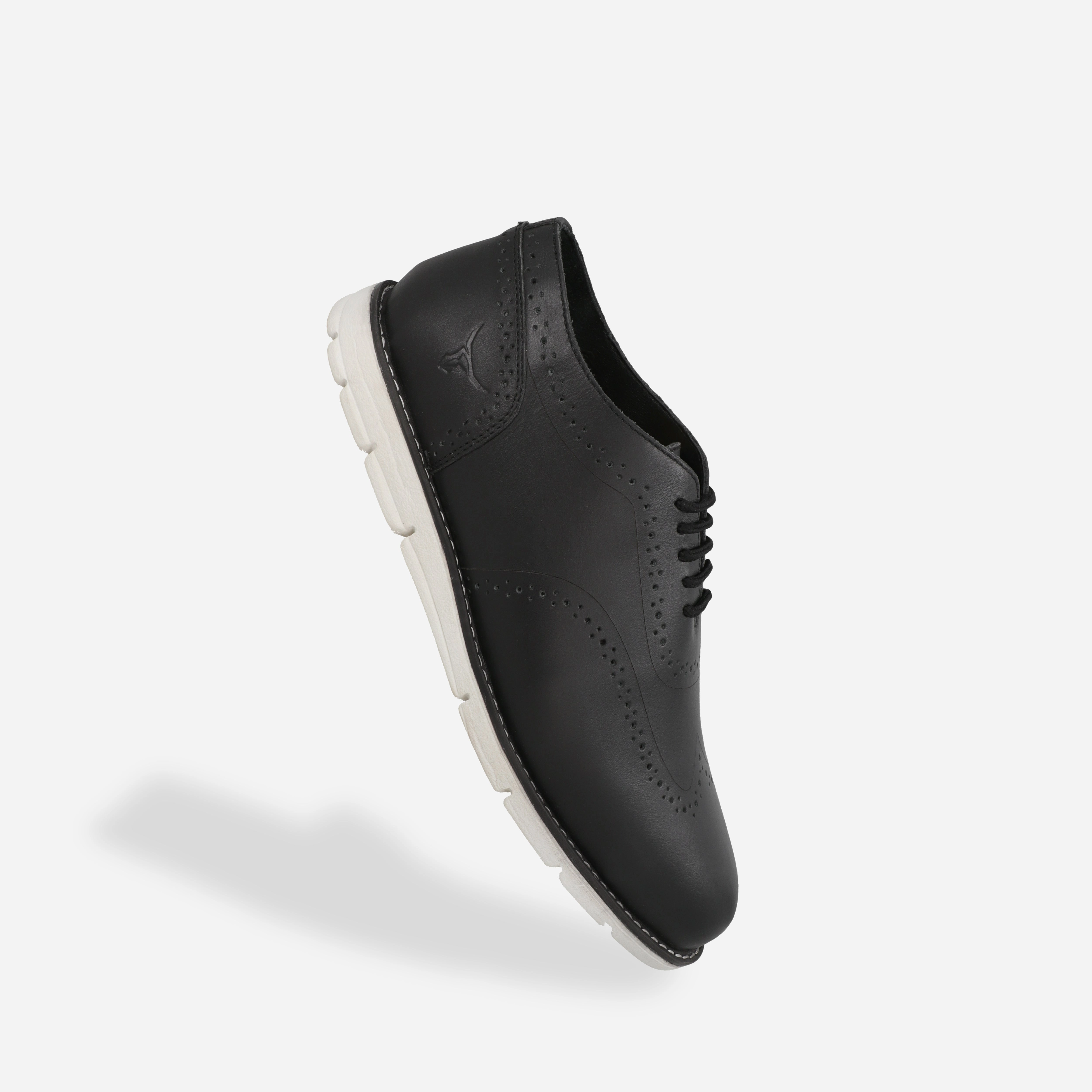 Fadano - VentureFlex Men's Wingtip Oxfords Black / White Fadano trendy shoe designs