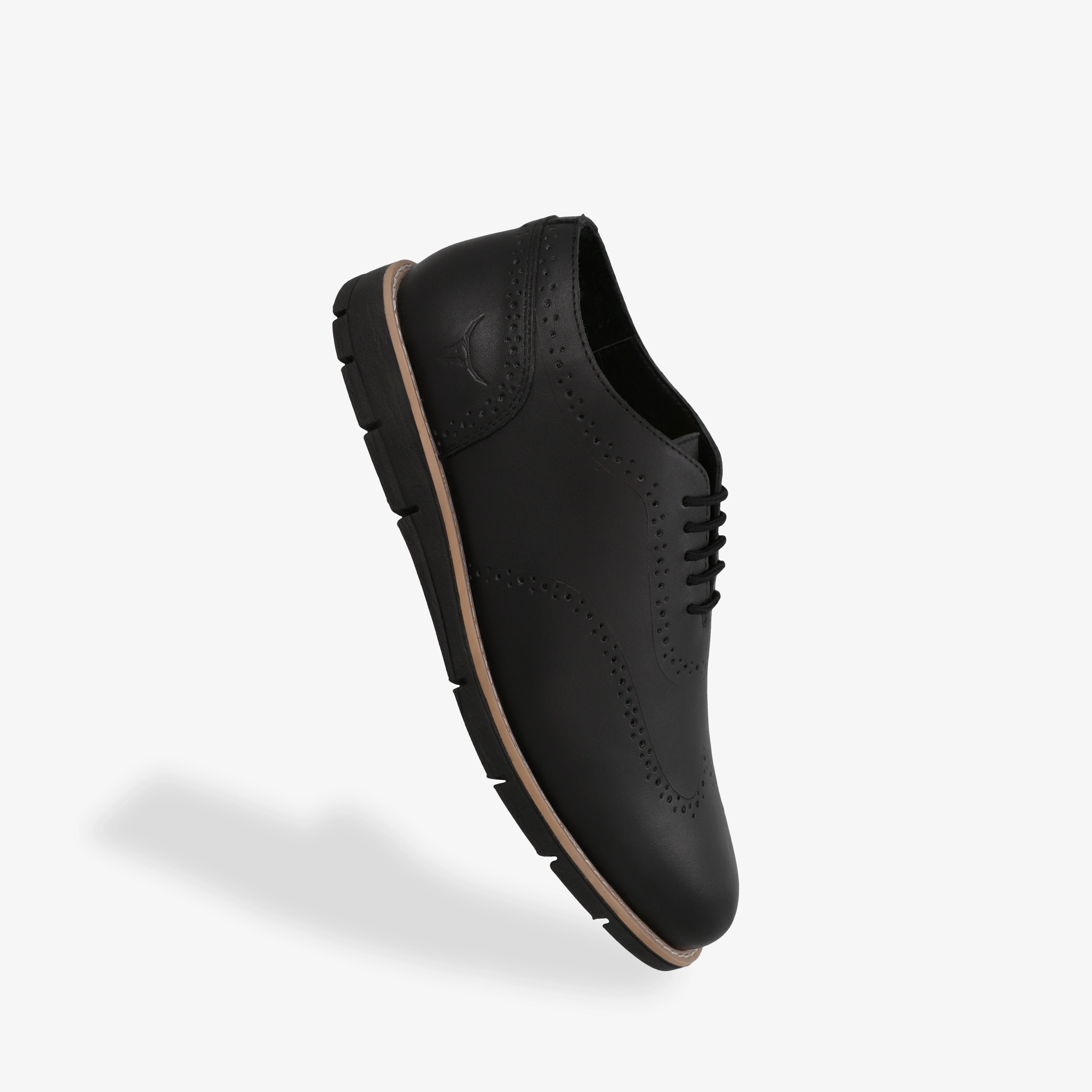 Fadano - VentureFlex Men's Wingtip Oxfords Black Fadano trendy shoe designs