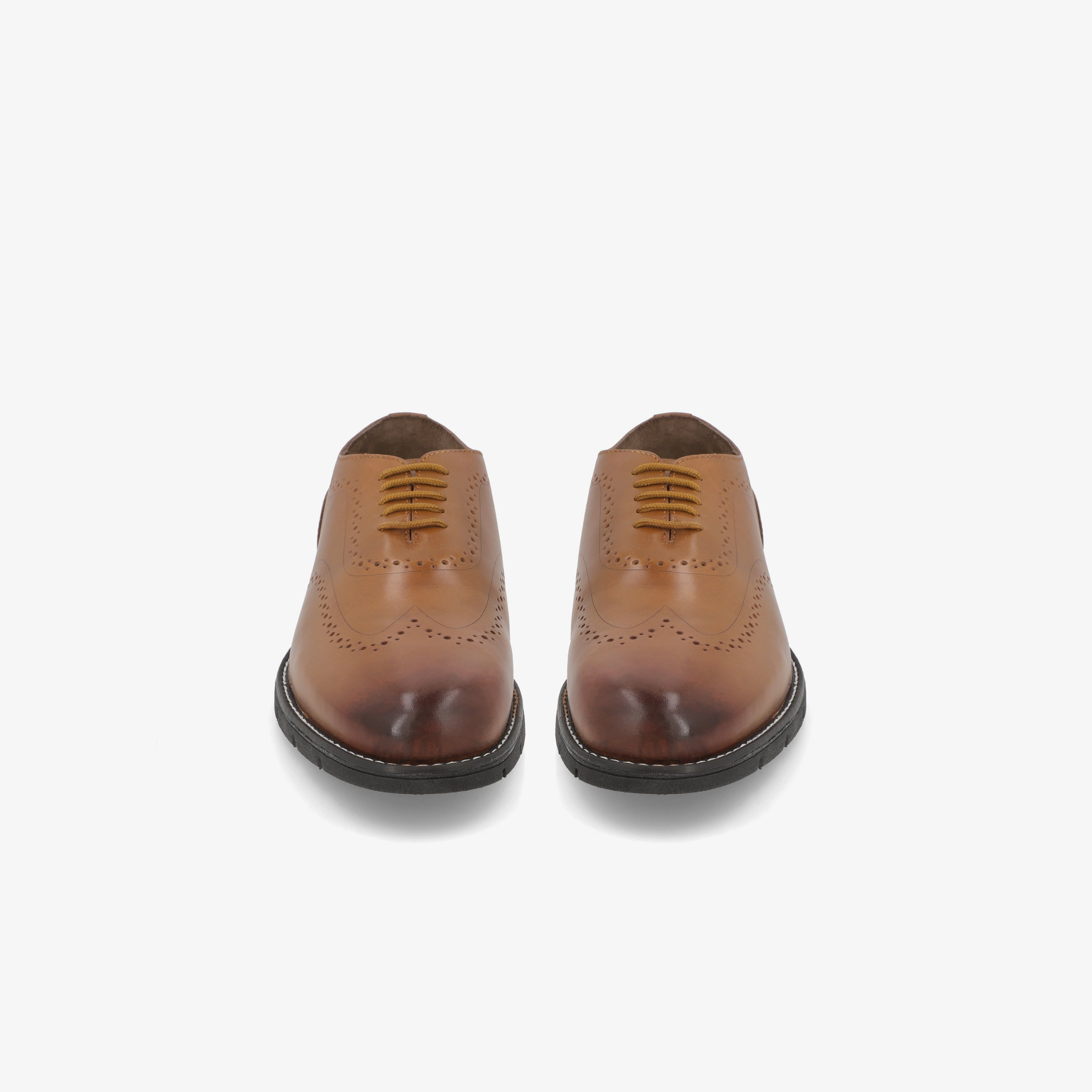 Fadano - VentureFlex Men's Wingtip Oxfords Brown Fadano trendy shoe designs