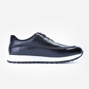 Fadano - Zenith - Black Fadano formal shoes with sleek leather design