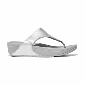 FITFLOP LULU LEATHER TOE-POST SANDAL - FINAL SALE! Fitflop supportive sandals with pressure diffusion
