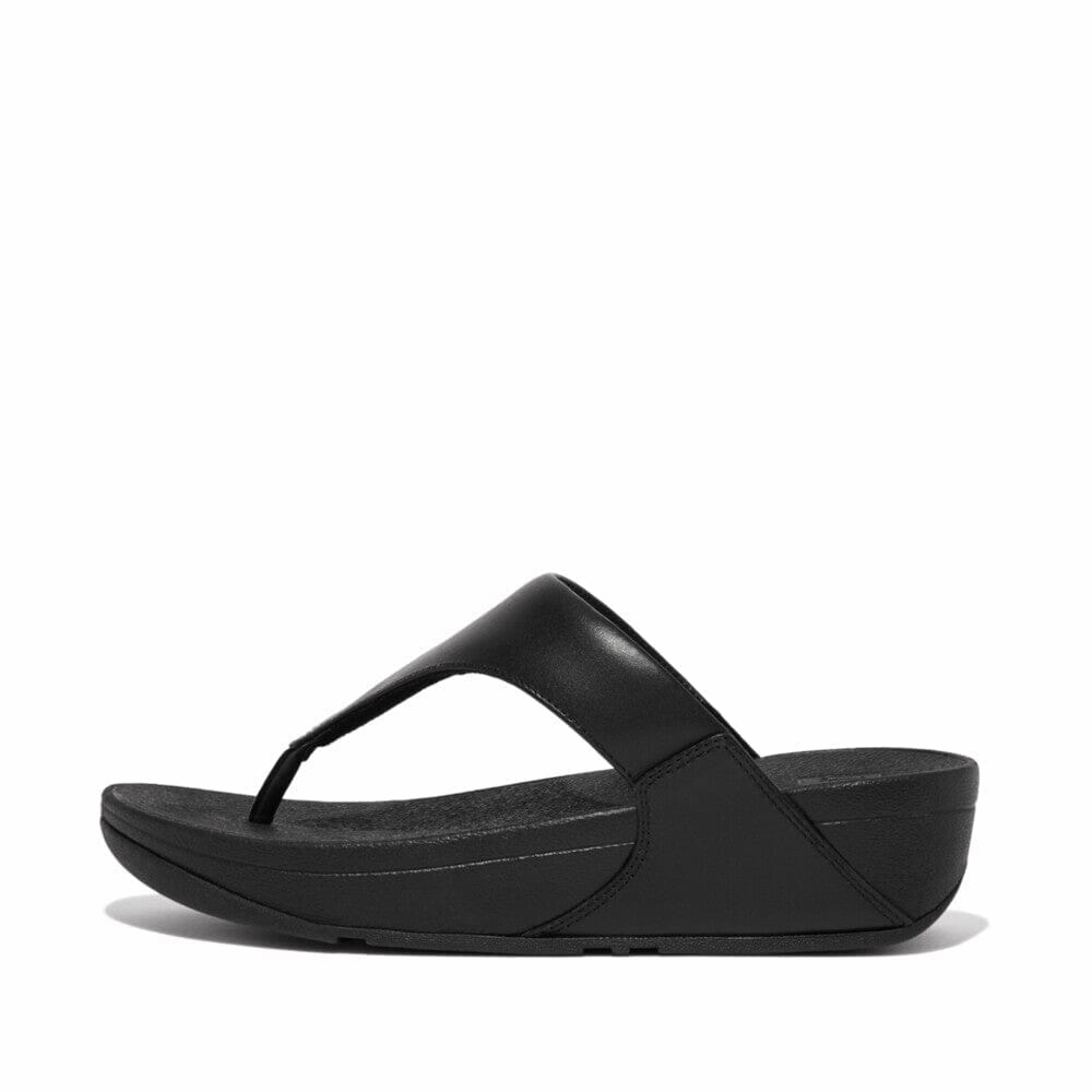 FITFLOP LULU LEATHER TOE-POST SANDAL Fitflop supportive sandals
