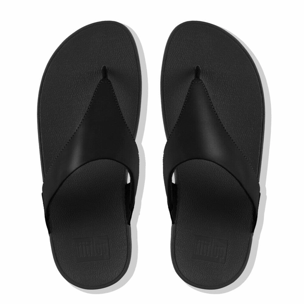 FITFLOP LULU LEATHER TOE-POST SANDAL Fitflop supportive sandals