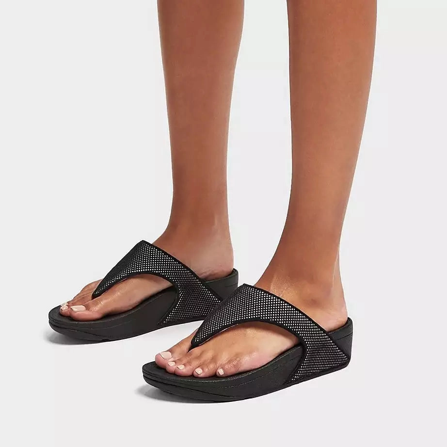 FITFLOP LULU WATER RESISTANT TOE-POST SANDAL - FINAL SALE! Fitflop supportive sandals