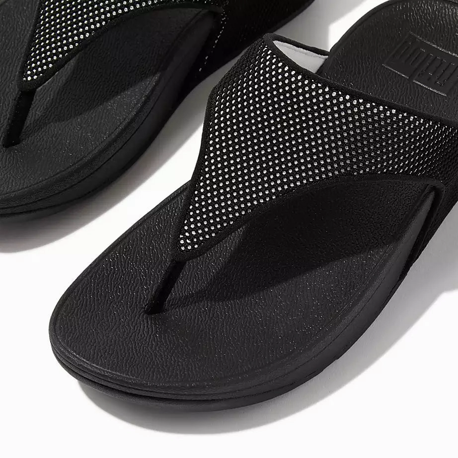 FITFLOP LULU WATER RESISTANT TOE-POST SANDAL - FINAL SALE! Fitflop supportive sandals