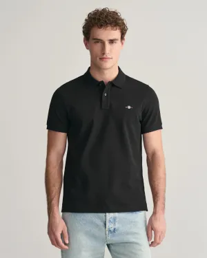 GANT - Shield Pique Polo - Regular Fit - Black GANT Clothing