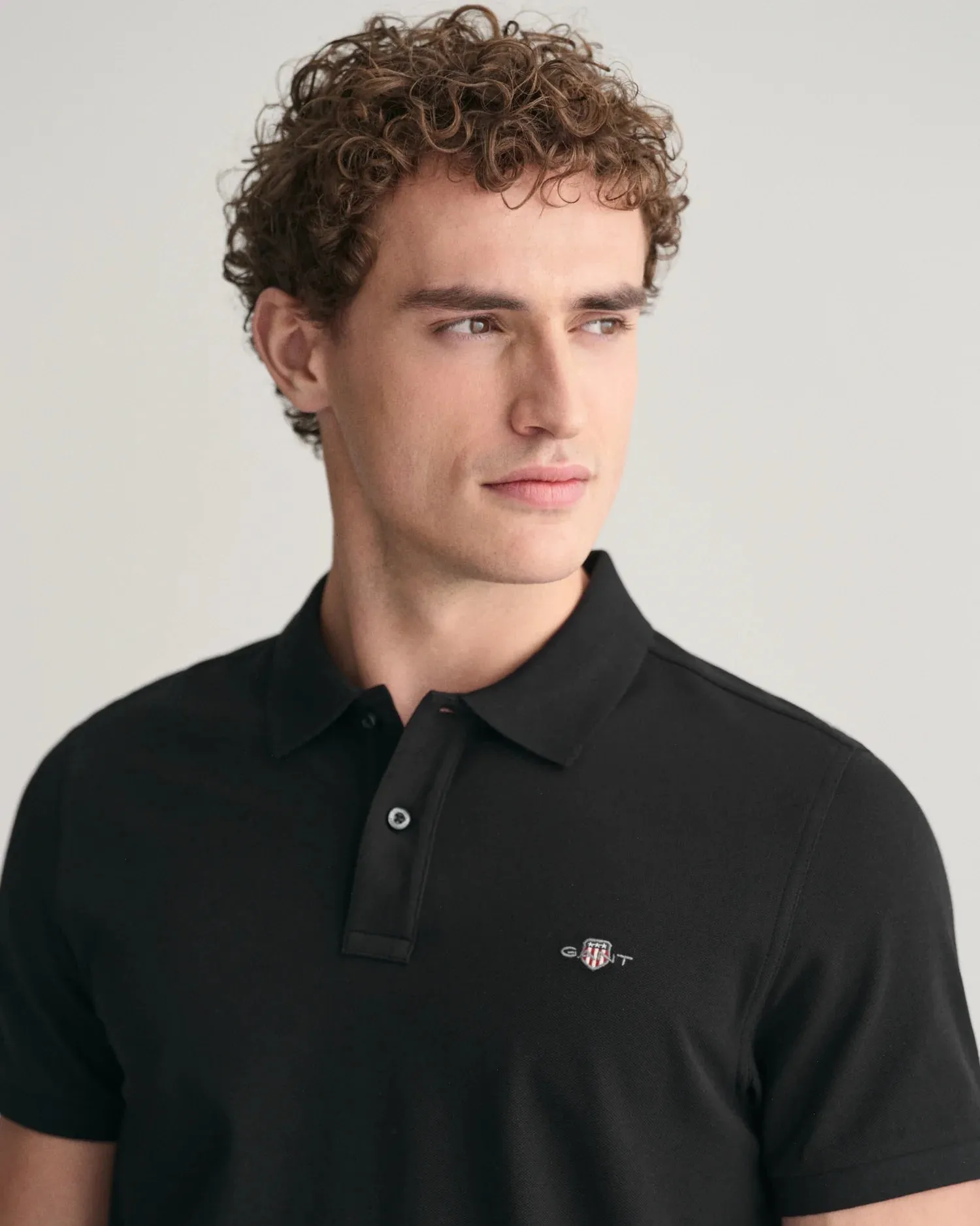 GANT - Shield Pique Polo - Regular Fit - Black GANT Clothing