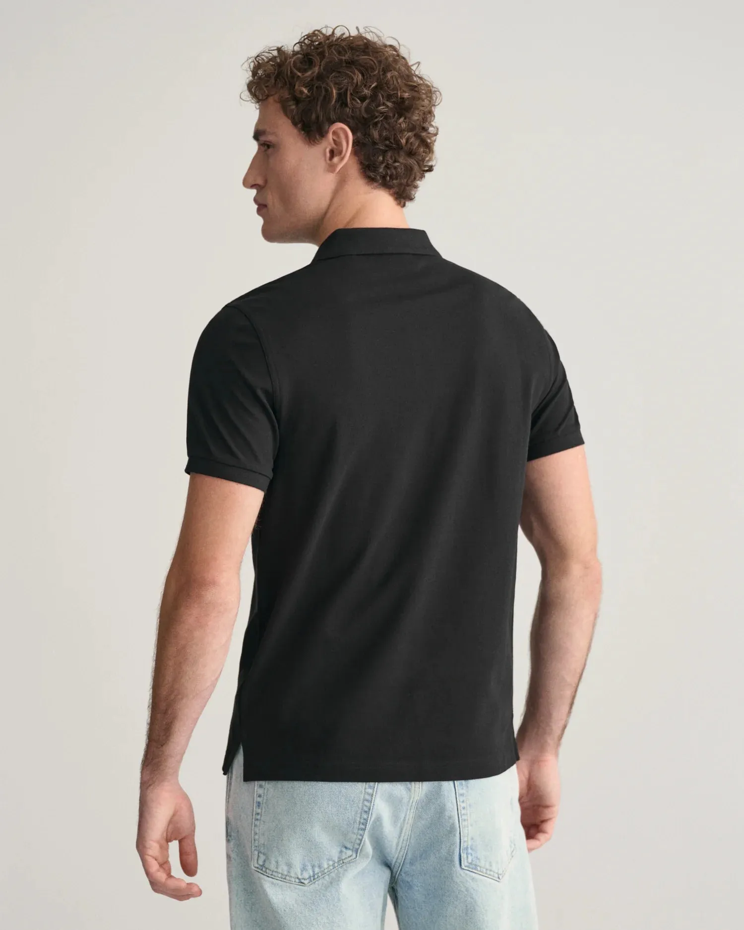 GANT - Shield Pique Polo - Regular Fit - Black GANT Clothing