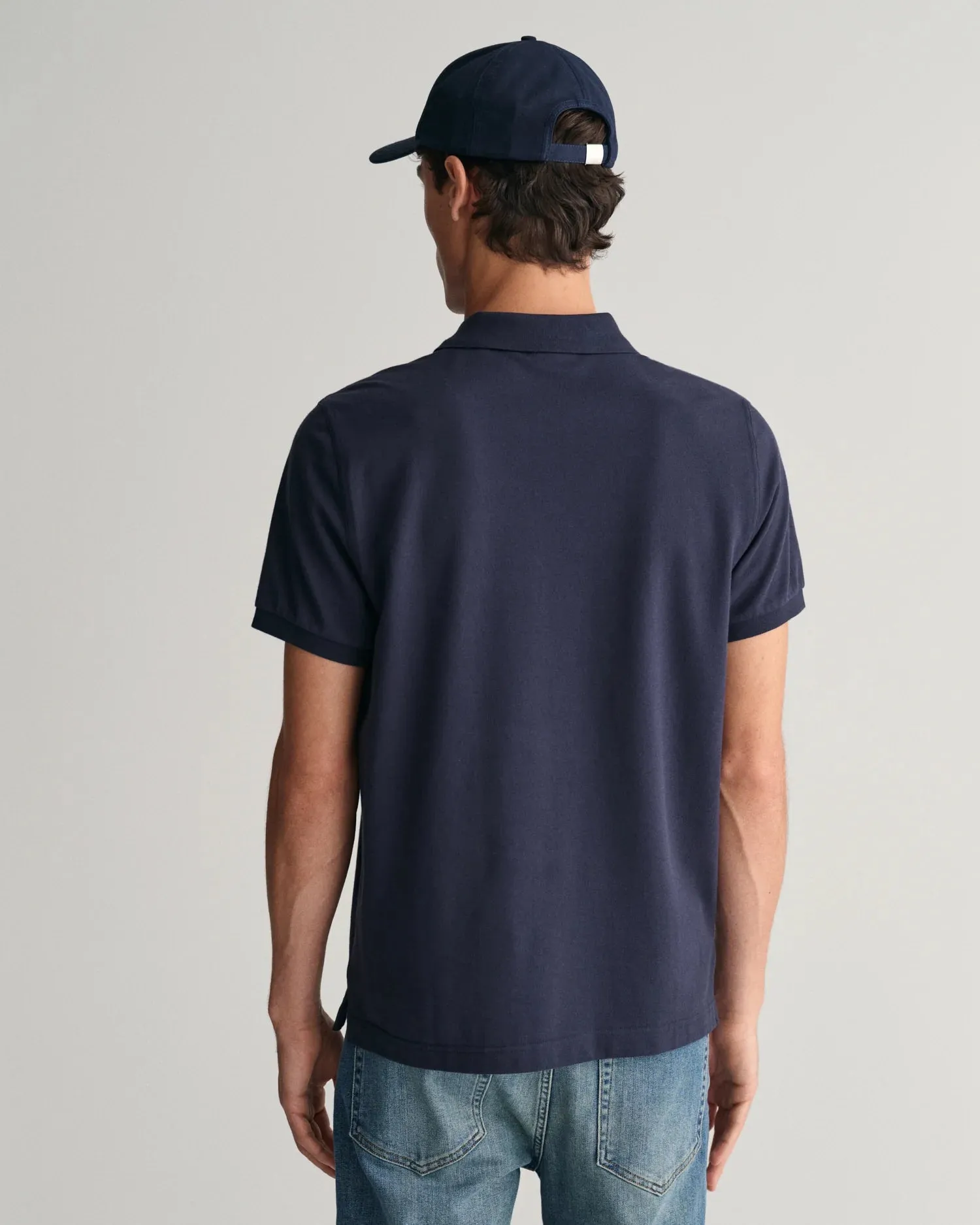 GANT - Shield Pique Polo - Regular Fit - Evening Blue GANT Clothing