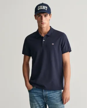 GANT - Shield Pique Polo - Regular Fit - Evening Blue GANT Clothing