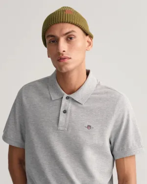 GANT - Shield Pique Polo - Regular Fit - Grey Melange GANT Clothing