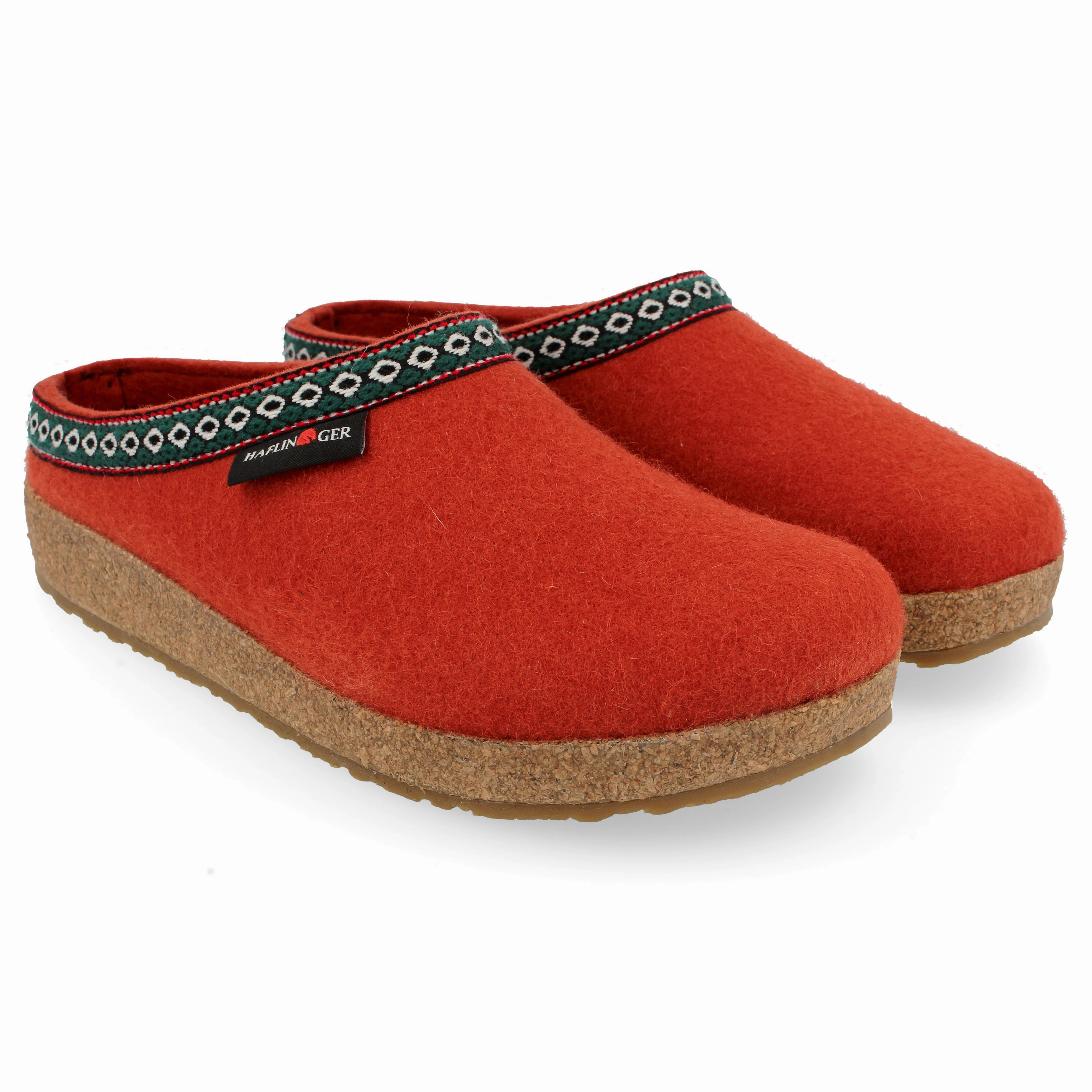 HAFLINGER GZ WOOL CLOG Haflinger cozy wool footwear