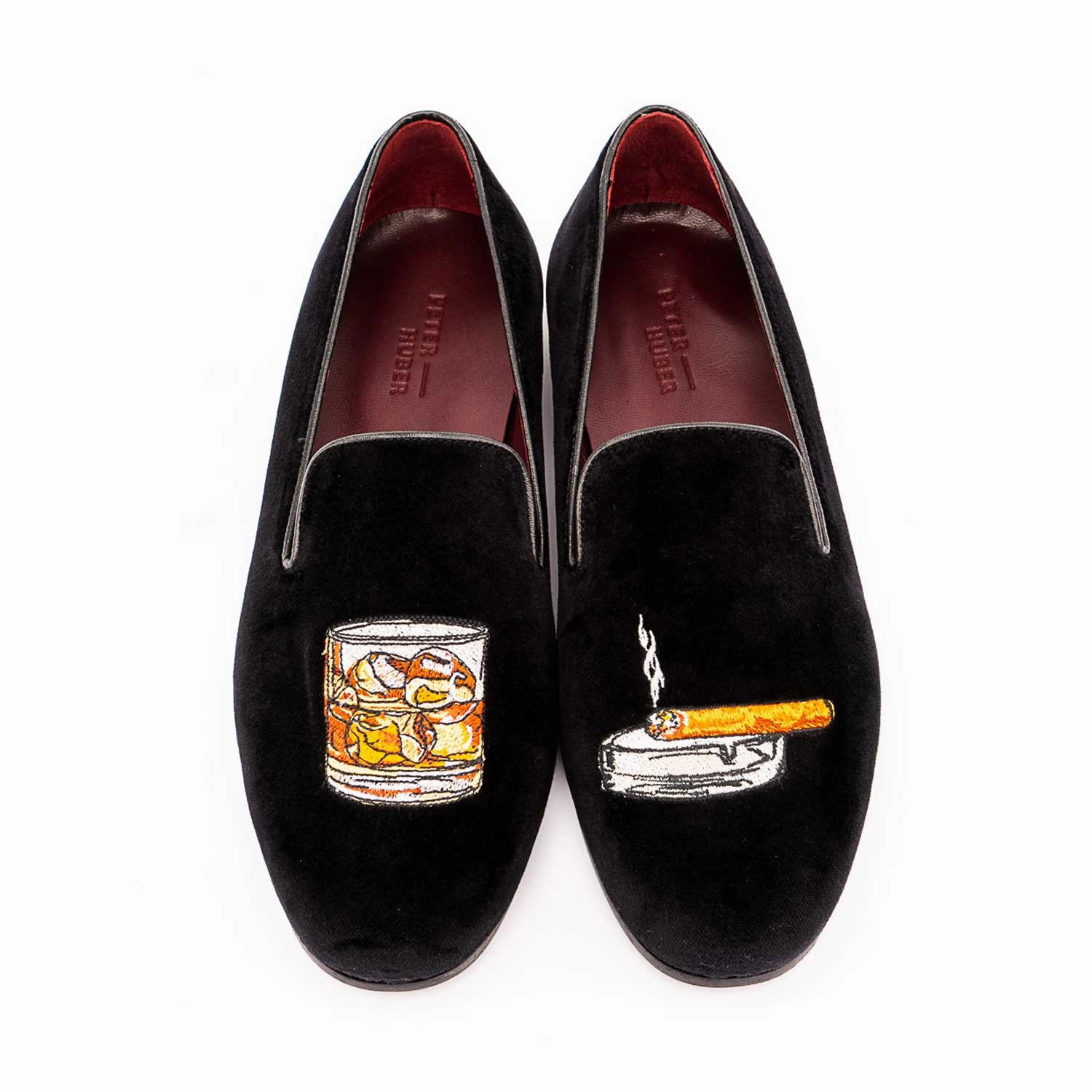 Happy Hour Velvet Pump Peter Huber luxury leather shoes