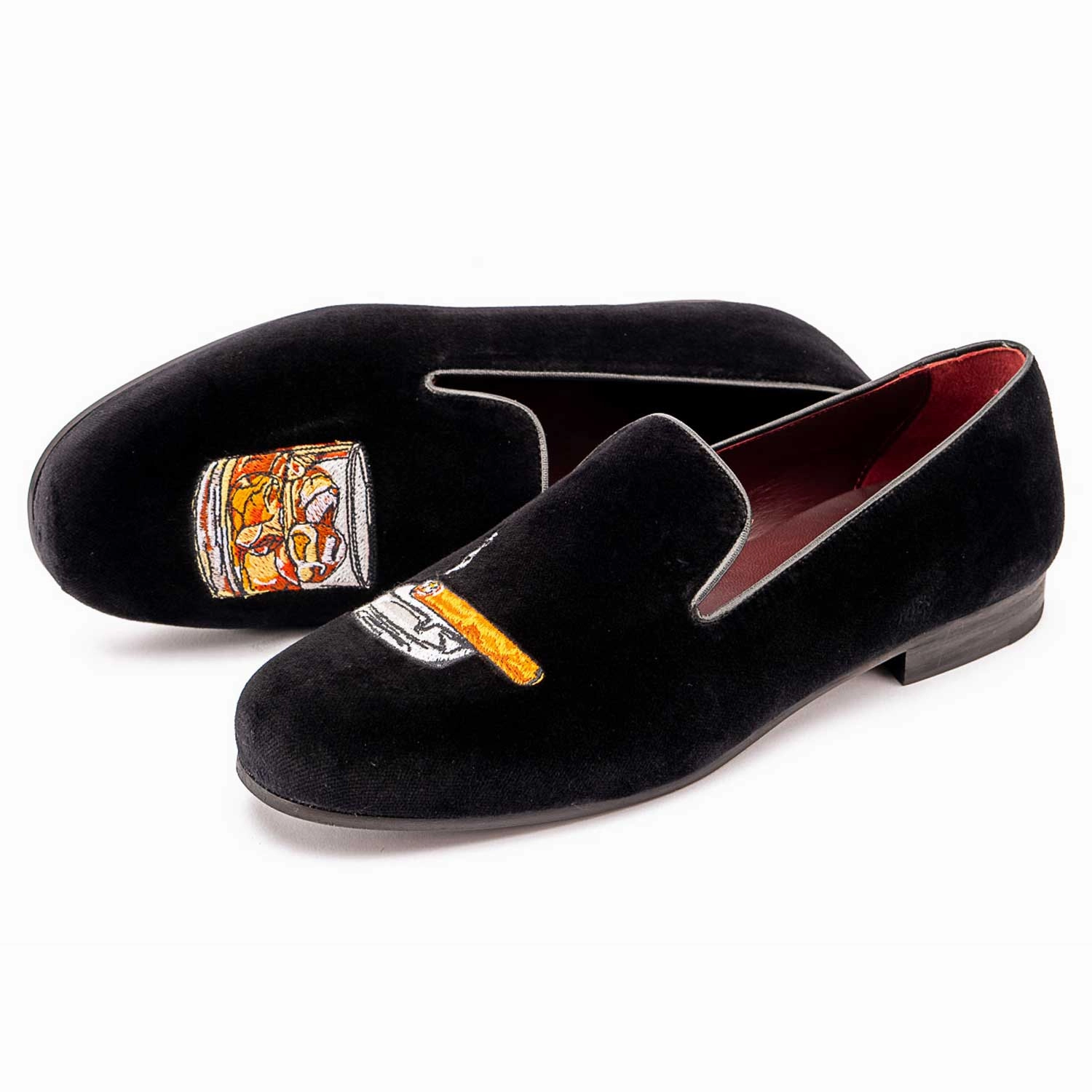 Happy Hour Velvet Pump Peter Huber handcrafted leather shoes