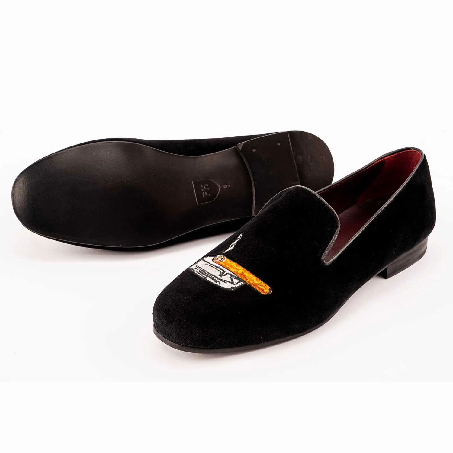 Happy Hour Velvet Pump Peter Huber luxury leather shoes