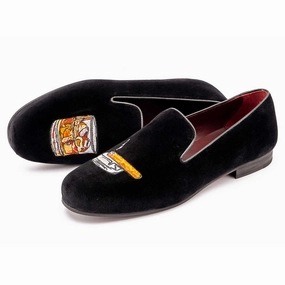Happy Hour Velvet Pump Peter Huber handcrafted leather shoes