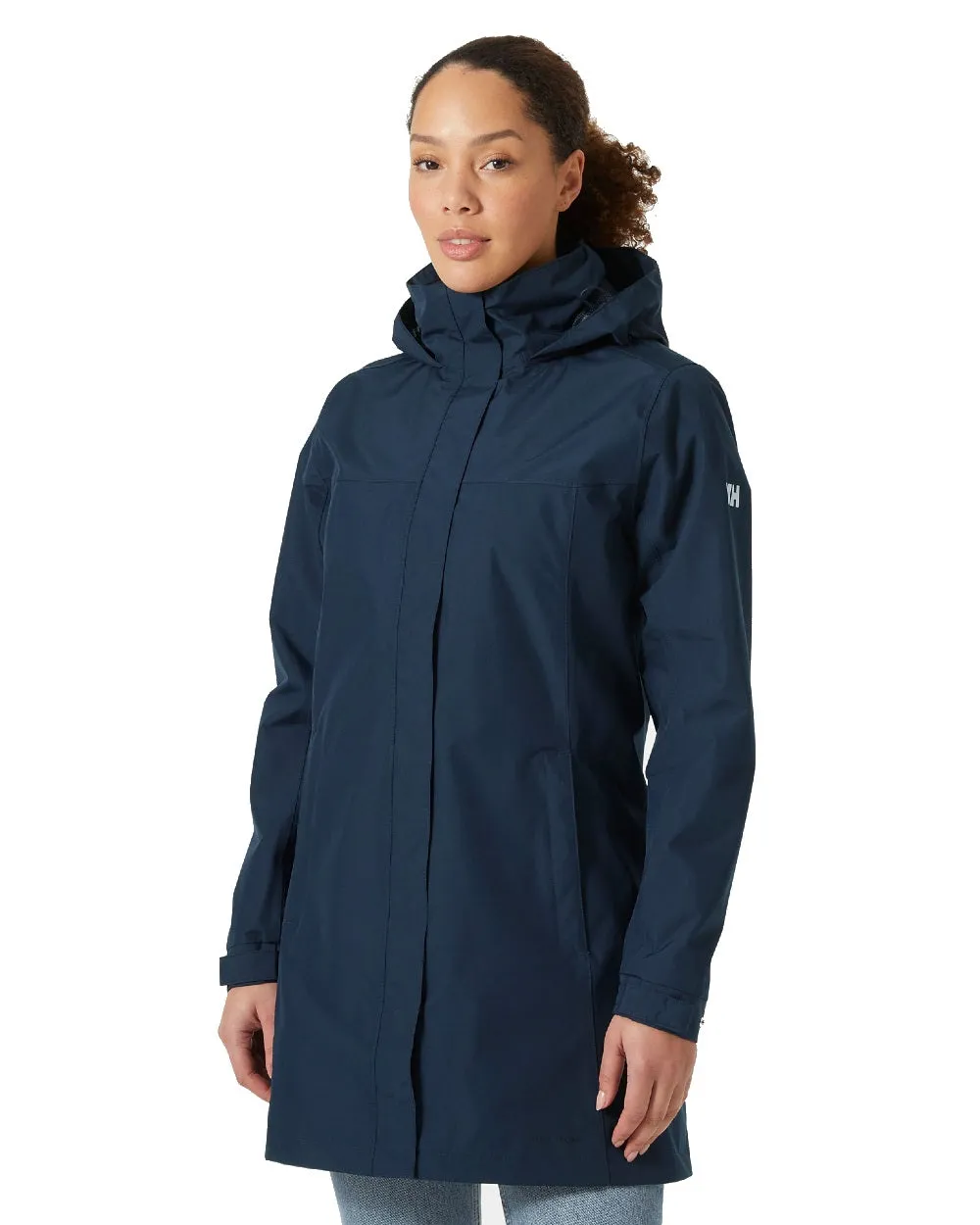 Helly Hansen Womens Aden Long Rain Coat Helly Hansen