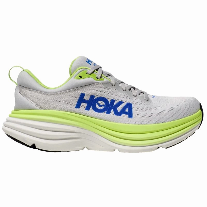 HOKA Bondi 8 D Mens Running Shoes Hoka cushioned running shoes for long-distance