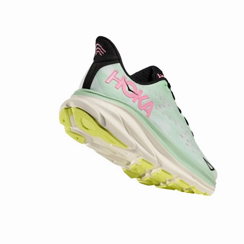 HOKA Clifton 9 B Womens Running Shoes Hoka high-cushion running shoes