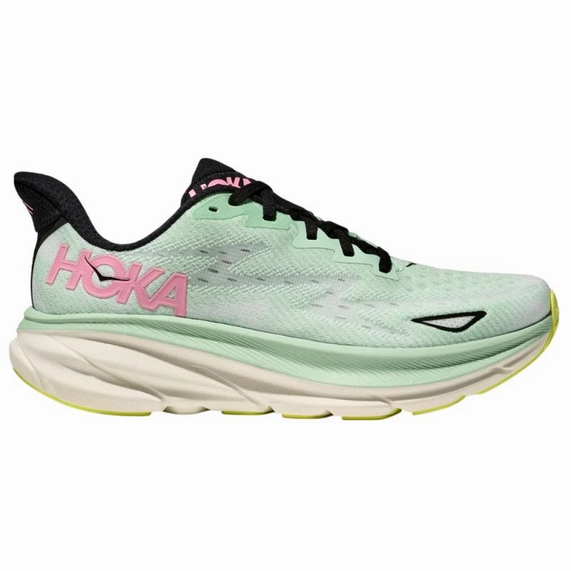HOKA Clifton 9 B Womens Running Shoes Hoka cushioned running shoes for long-distance