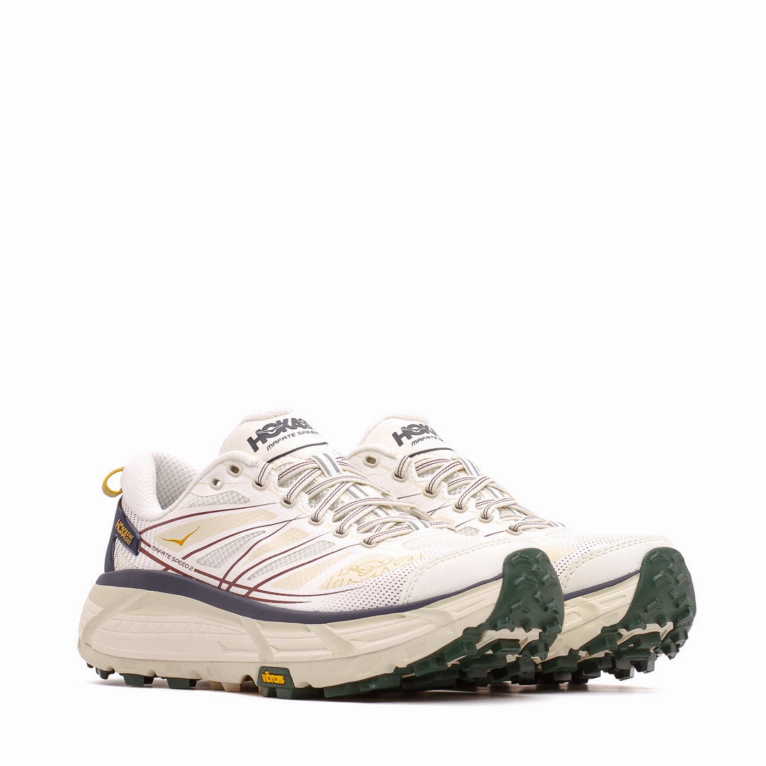 Hoka One One Mafate Speed 2 Alabaster Oat Milk 1126851-ALK Hoka One One shoe close-ups