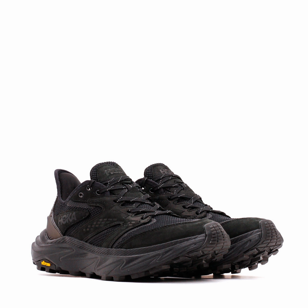 Hoka One One Men Anacapa 2 Freedom Black 1155192-BBLC Hoka One One shoe close-ups