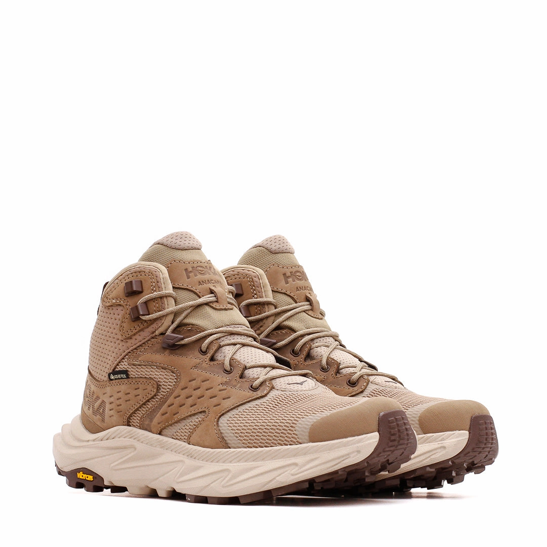 Hoka One One Men Anacapa 2 Mid GTX Gore-Tex Dune Oxford Tan 1141633-DOTN Hoka One One shoe close-ups