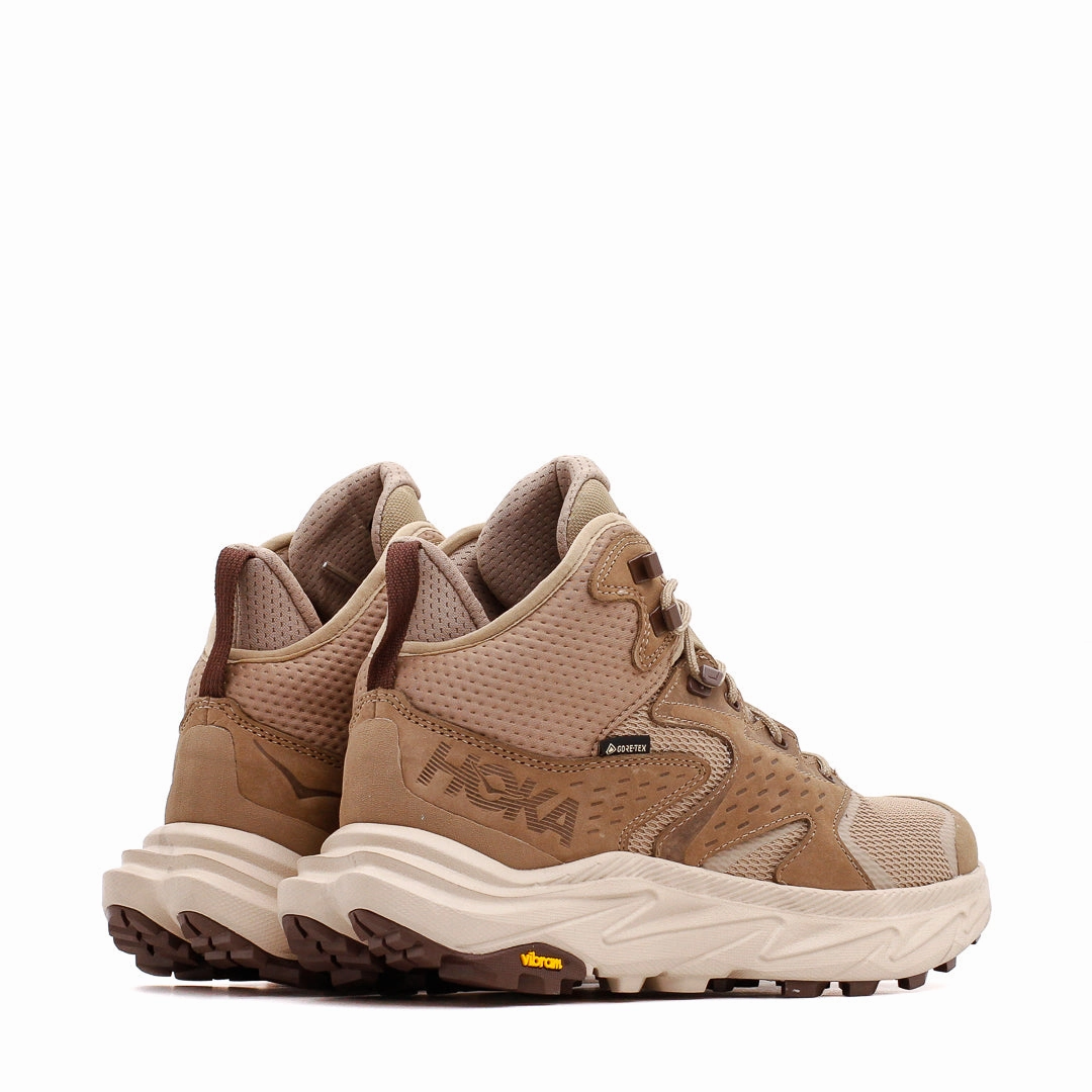 Hoka One One Men Anacapa 2 Mid GTX Gore-Tex Dune Oxford Tan 1141633-DOTN Hoka One One shoe close-ups