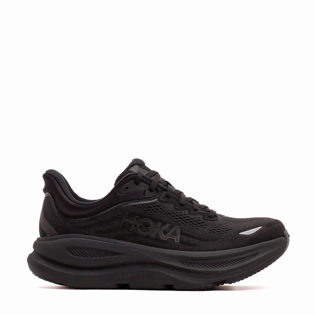 Hoka One One Men Bondi 9 Black 1162011-BBLC Hoka One One premium running shoes