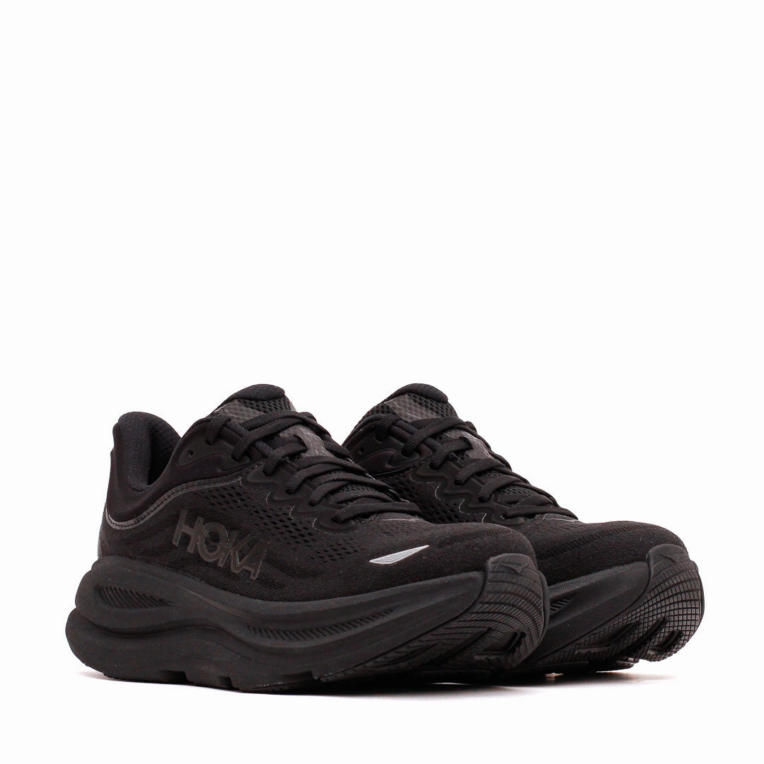 Hoka One One Men Bondi 9 Black 1162011-BBLC Hoka One One shoe close-ups