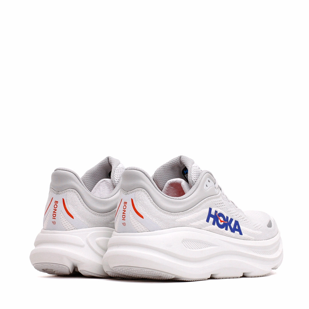 Hoka One One Men Bondi 9 Cosmic Grey Ultramarine 1162011-CYLT Hoka One One shoe close-ups