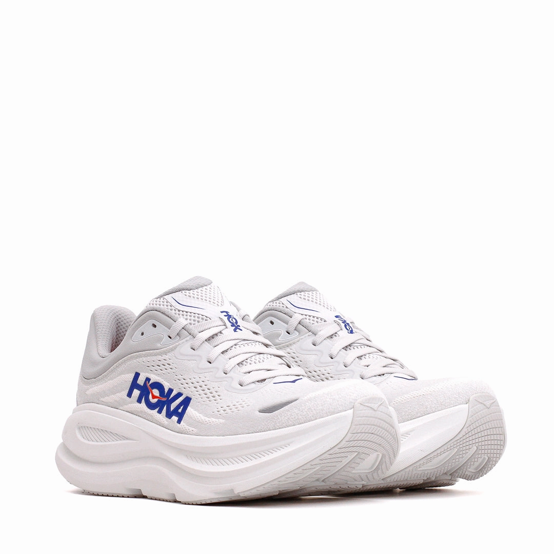 Hoka One One Men Bondi 9 Cosmic Grey Ultramarine 1162011-CYLT Hoka One One shoe close-ups